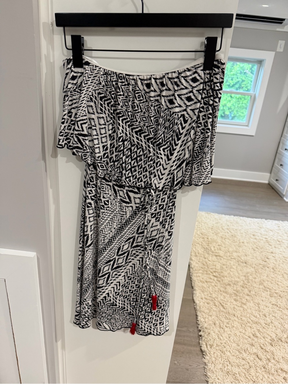 Tart strapless mini dress